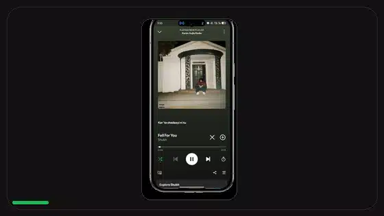 Spotify Premium APK en tablets Android - Spotify app screenshot 7