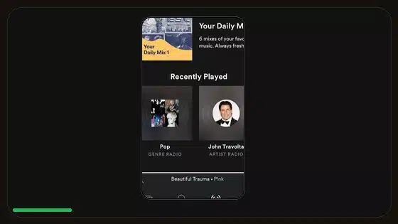 Spotify Premium APK en tablets Android - Spotify app screenshot 10