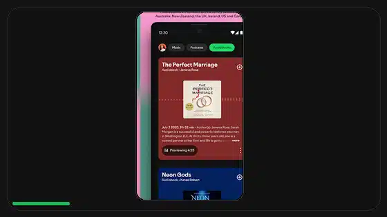 Spotify Premium APK en Android TV - Spotify app screenshot 6