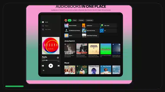 Spotify Premium APK en Android TV - Spotify app screenshot 9