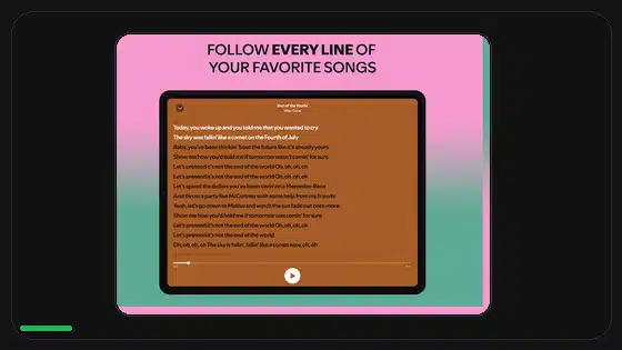Spotify Premium APK en teléfonos Google Pixel featured Spotify screenshot