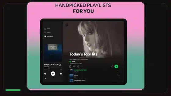 Spotify Premium APK en teléfonos Google Pixel - Spotify app screenshot 4