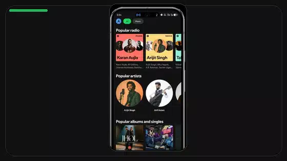 Spotify Premium APK en teléfonos Google Pixel - Spotify app screenshot 6
