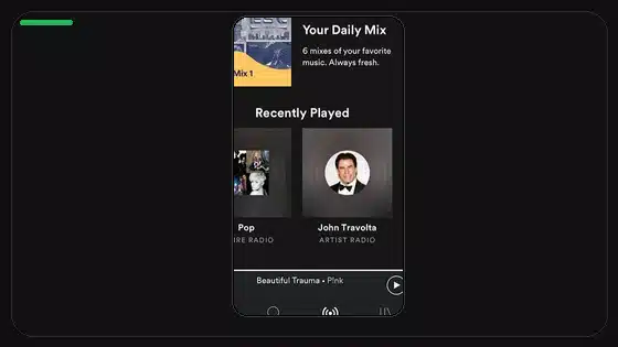 Spotify Premium APK en teléfonos Google Pixel - Spotify app screenshot 10