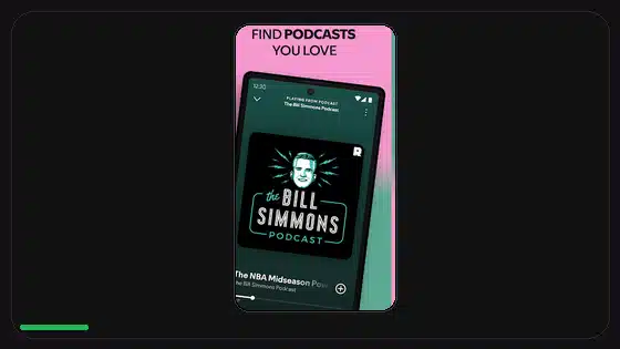 Spotify Premium APK en Android con poca RAM - Spotify app screenshot 2