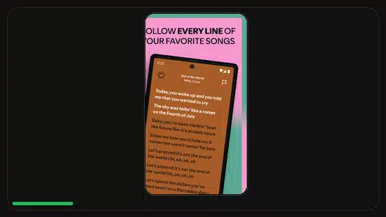 Spotify Premium APK en Android con poca RAM - Spotify app screenshot 3