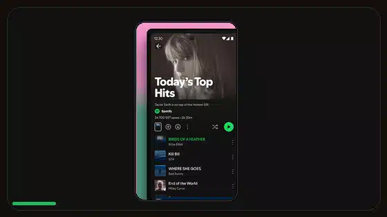Spotify Premium APK en Android con poca RAM - Spotify app screenshot 4