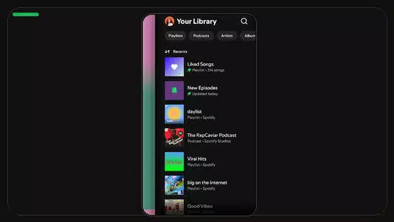 Spotify Premium APK en Android con poca RAM - Spotify app screenshot 7