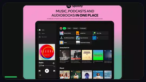 Spotify Premium APK en Android con poca RAM - Spotify app screenshot 9