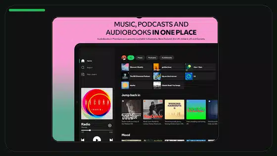 Buenas prácticas de contraseña e inicio de sesión en Spotify Premium APK - Spotify app screenshot 9