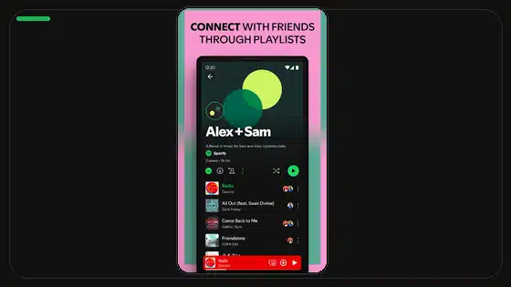 Alternativas a carpetas de playlists en Spotify Premium APK móvil - Spotify app screenshot 5