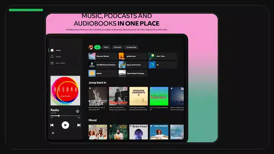 Alternativas a carpetas de playlists en Spotify Premium APK móvil - Spotify app screenshot 9