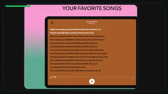 Spotify Premium APK no carga playlists: solución featured Spotify screenshot