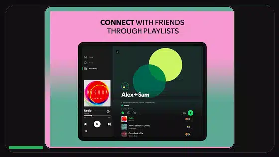 Spotify Premium APK no carga playlists: solución - Spotify app screenshot 2
