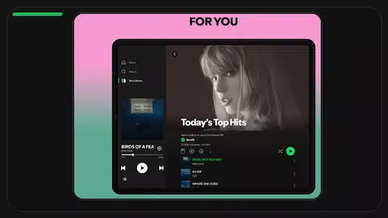 Spotify Premium APK no carga playlists: solución - Spotify app screenshot 4