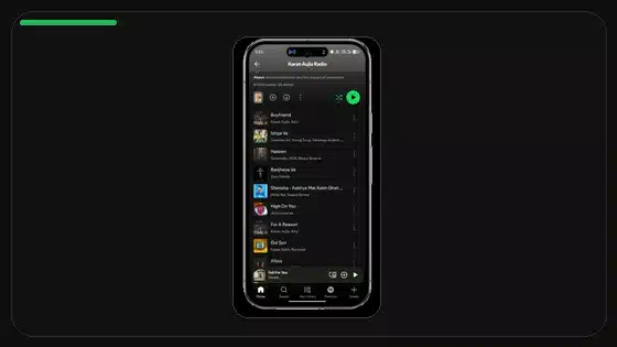 Spotify Premium APK no carga playlists: solución - Spotify app screenshot 8