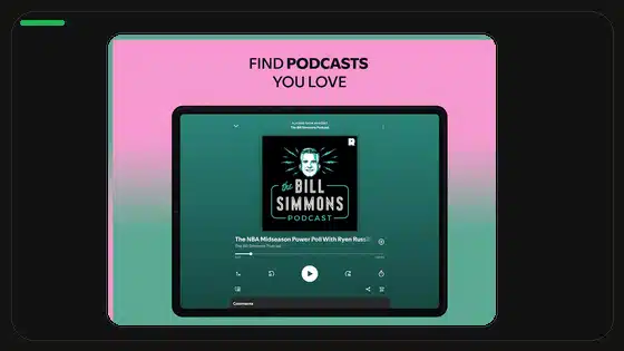 Controles de podcasts en Spotify Premium APK explicados - Spotify app screenshot 10
