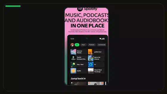 Guía de sesión privada en Spotify Premium APK featured Spotify screenshot