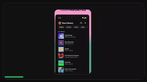 Guía de sesión privada en Spotify Premium APK - Spotify app screenshot 7