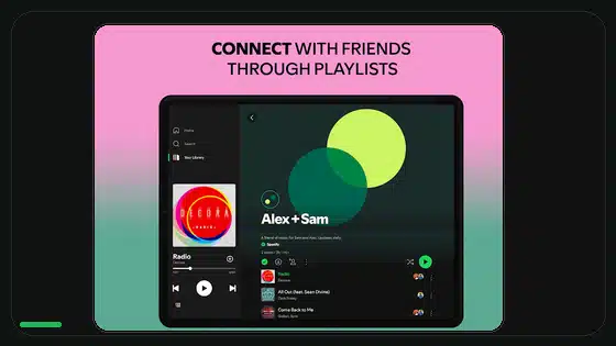 Ajustes de privacidad del perfil en Spotify Premium APK - Spotify app screenshot 2