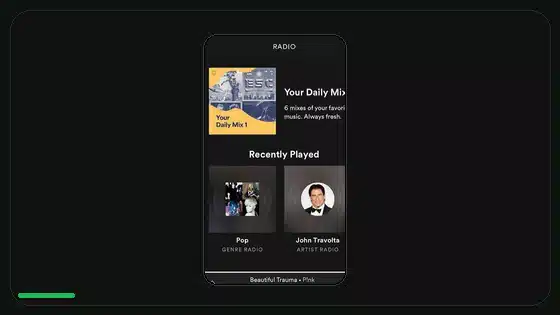 Ajustes de privacidad del perfil en Spotify Premium APK - Spotify app screenshot 10