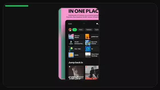 Guía de controles de cola en Spotify Premium APK featured Spotify screenshot