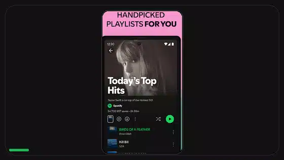 Guía de controles de cola en Spotify Premium APK - Spotify app screenshot 4