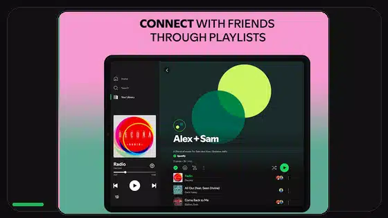 Guía de notas de versión de Spotify Premium APK - Spotify app screenshot 2