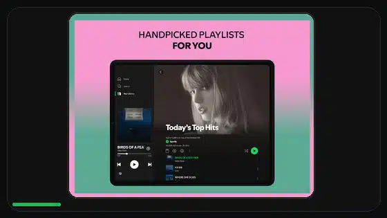 Guía de notas de versión de Spotify Premium APK - Spotify app screenshot 4