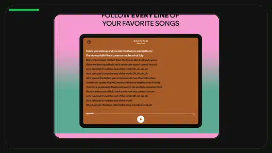 Spotify Premium APK no busca: solución featured Spotify screenshot