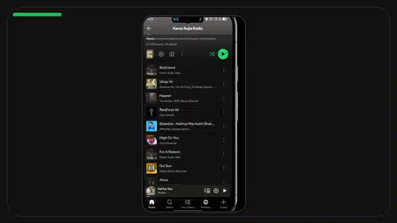 Spotify Premium APK no busca: solución - Spotify app screenshot 8