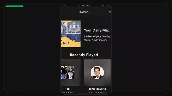 Spotify Premium APK no busca: solución - Spotify app screenshot 10