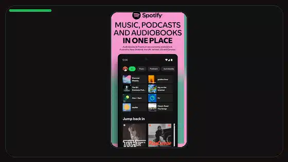 Ajustes de Spotify Premium APK que deberías revisar featured Spotify screenshot