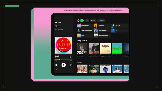 Controles de aleatorio y repetición en Spotify Premium APK - Spotify app screenshot 3