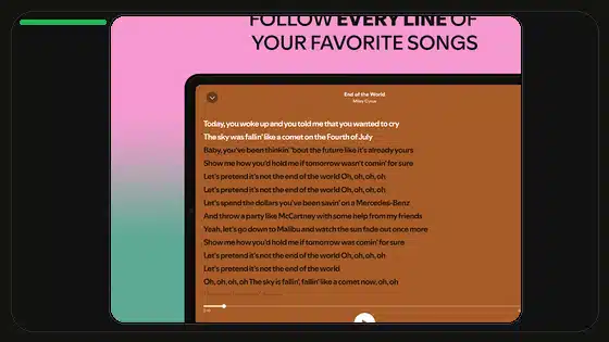 Spotify Premium APK no reproduce canciones: solución featured Spotify screenshot