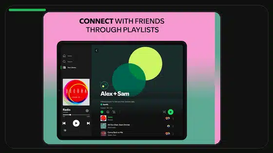 Spotify Premium APK no reproduce canciones: solución - Spotify app screenshot 2