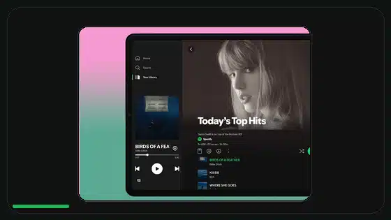 Spotify Premium APK no reproduce canciones: solución - Spotify app screenshot 4