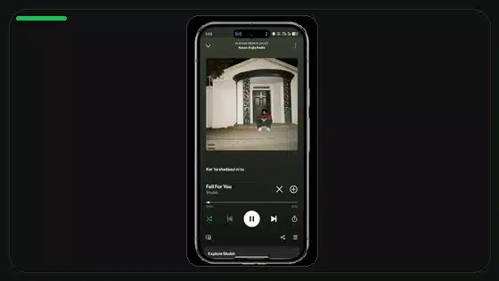 Spotify Premium APK no reproduce canciones: solución - Spotify app screenshot 7