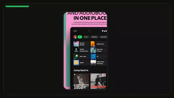 Spotify Premium APK dividido vs APK universal featured Spotify screenshot