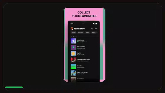Spotify Premium APK dividido vs APK universal - Spotify app screenshot 7