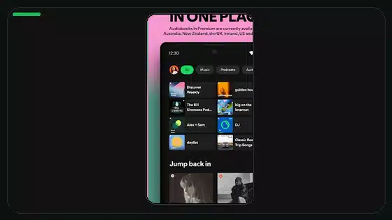 Spotify Premium APK se queda en la pantalla de carga featured Spotify screenshot