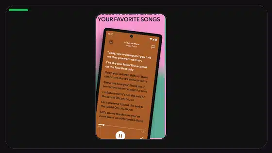 Spotify Premium APK se queda en la pantalla de carga - Spotify app screenshot 3