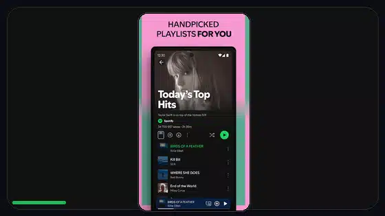 Spotify Premium APK se queda en la pantalla de carga - Spotify app screenshot 4