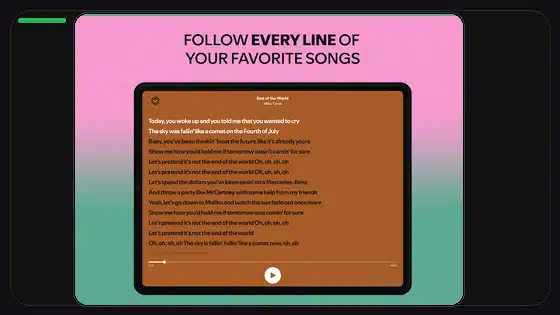 Lista de seguridad al actualizar Spotify Premium APK featured Spotify screenshot