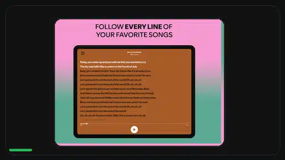 Guía de compatibilidad de versiones de Spotify Premium APK featured Spotify screenshot