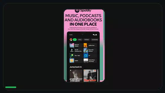 Spotify Premium APK vs Apple Music featured Spotify screenshot
