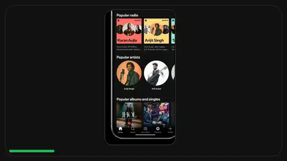 Spotify Premium APK vs apps de música gratuitas - Spotify app screenshot 6
