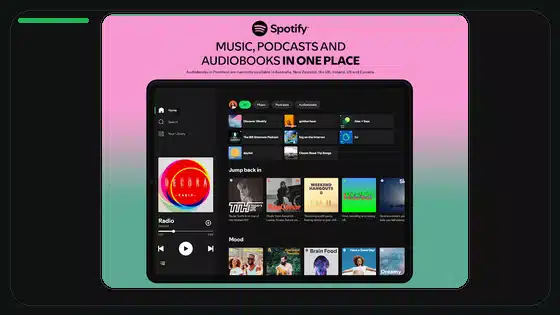 Spotify Premium APK vs Spotify Premium oficial - Spotify app screenshot 3
