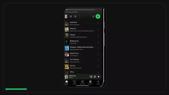 Spotify Premium APK vs Spotify Premium oficial - Spotify app screenshot 8