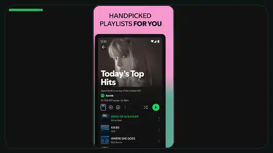 Spotify Premium APK vs Tidal - Spotify app screenshot 4